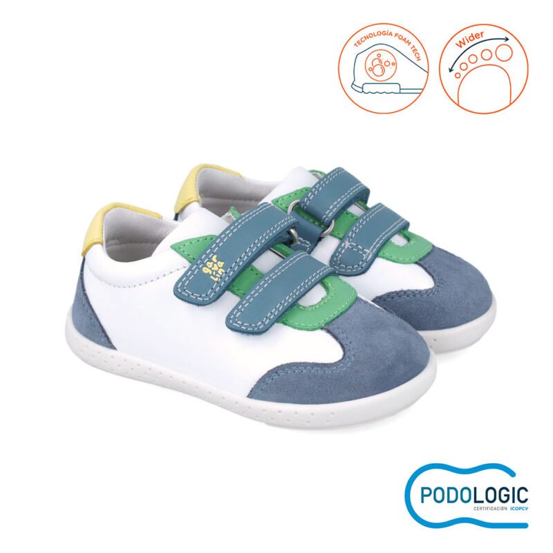 Garvalin Baby Boys First Steps Barefoot Sneakers