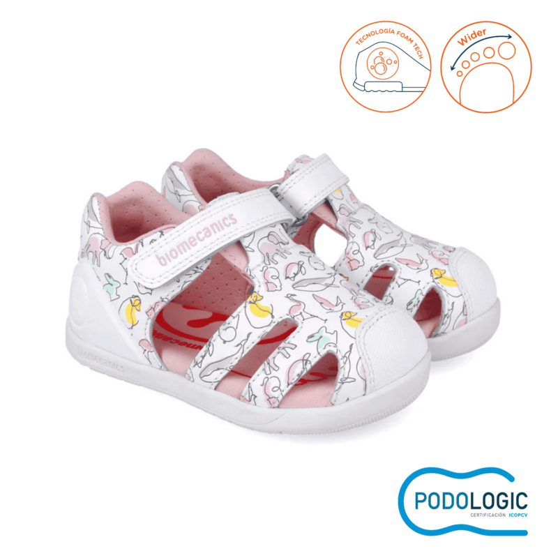 Biomecanics Baby Girls First Steps Barefoot Sandals