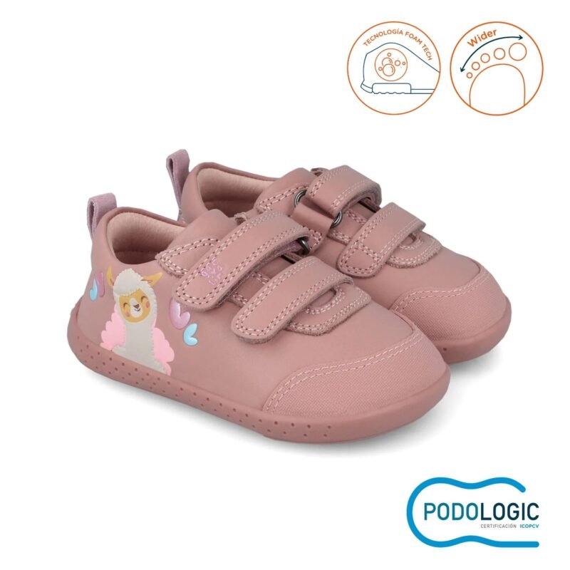Garvalin First Steps Baby Girls Barefoot Sneakers