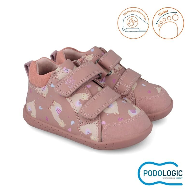 Garvalin First Steps Baby Girls Barefoot Sneakers
