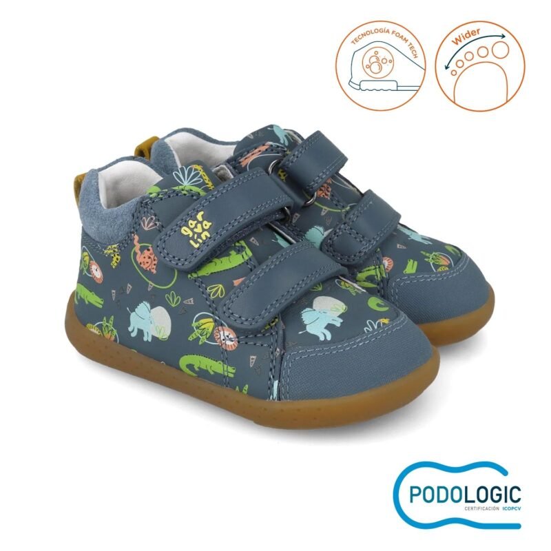Garvalin First Steps Baby Boys Barefoot Sneakers