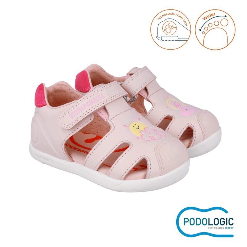 Biomecanics Baby Girls First Steps Barefoot Sandals