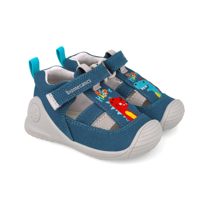 Biomecanics Baby Boys First Steps Canvas Sandals