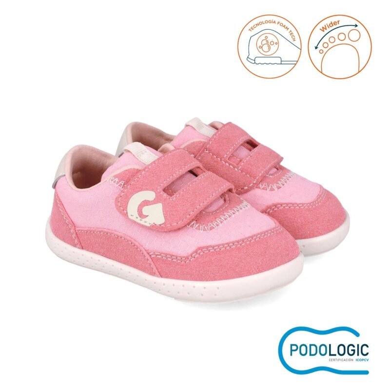 Garvalin Baby Girls First Steps Barefoot Sneakers
