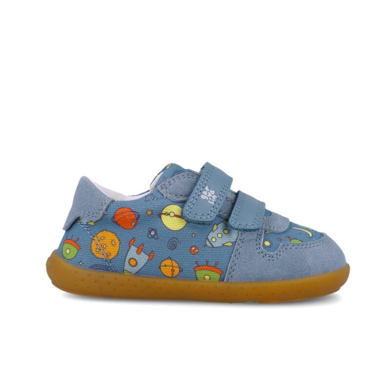 Garvalin Baby Boys First Steps Barefoot Canvas Sneakers