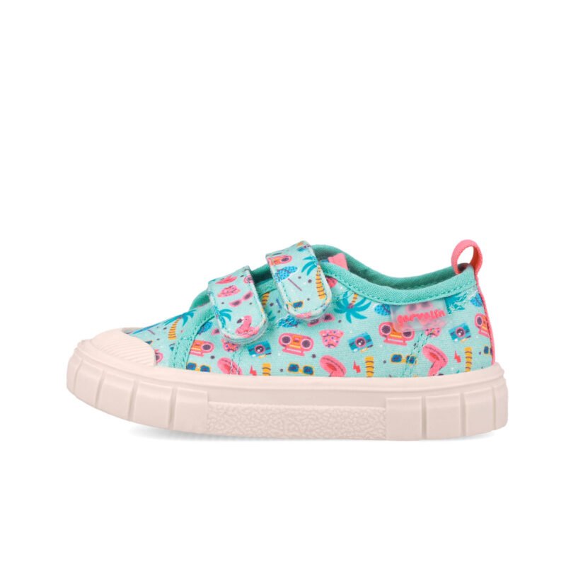 Garvalin Girls Barefoot Canvas Sneakers